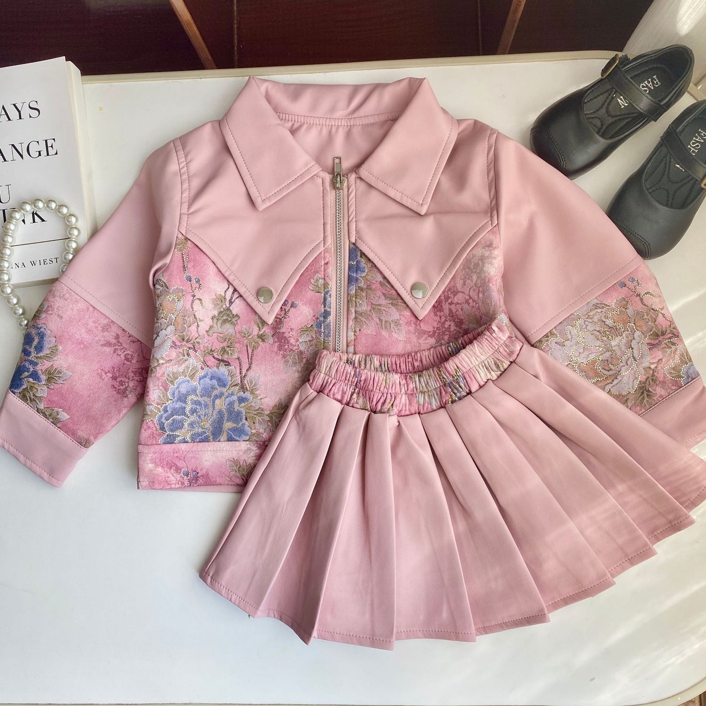 Mini Moto Chic Girls 2-Piece Set