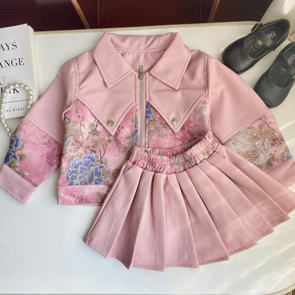 Mini Moto Chic Girls 2-Piece Set