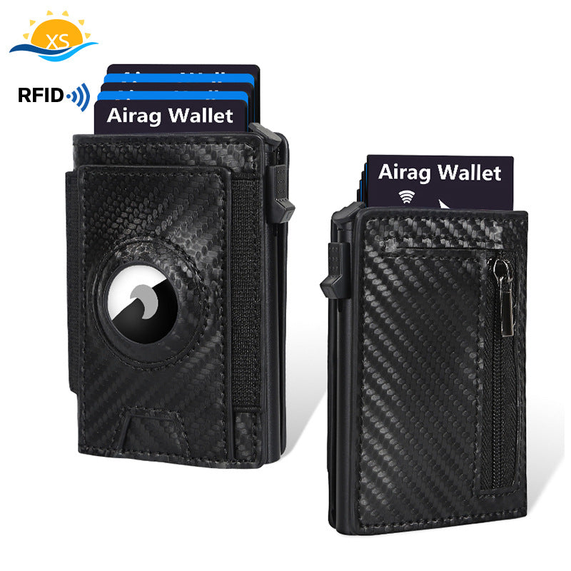 Automatic Ejection Metal Card Case Wallet