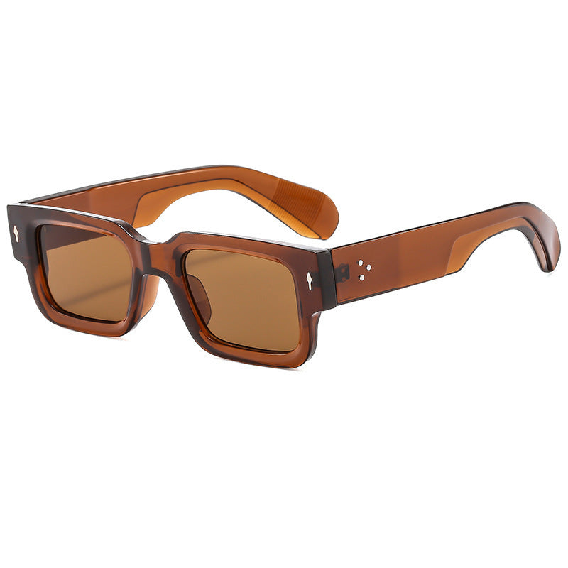 Ke Dun Rivet Fashion Sunglasses