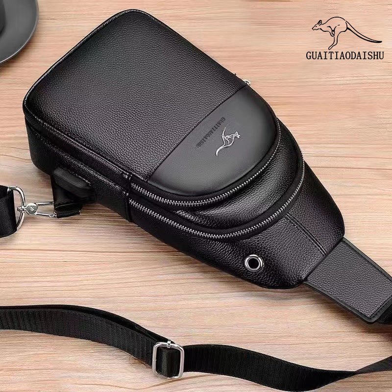 GUAITIAODAISHU Leather Crossbody Pro