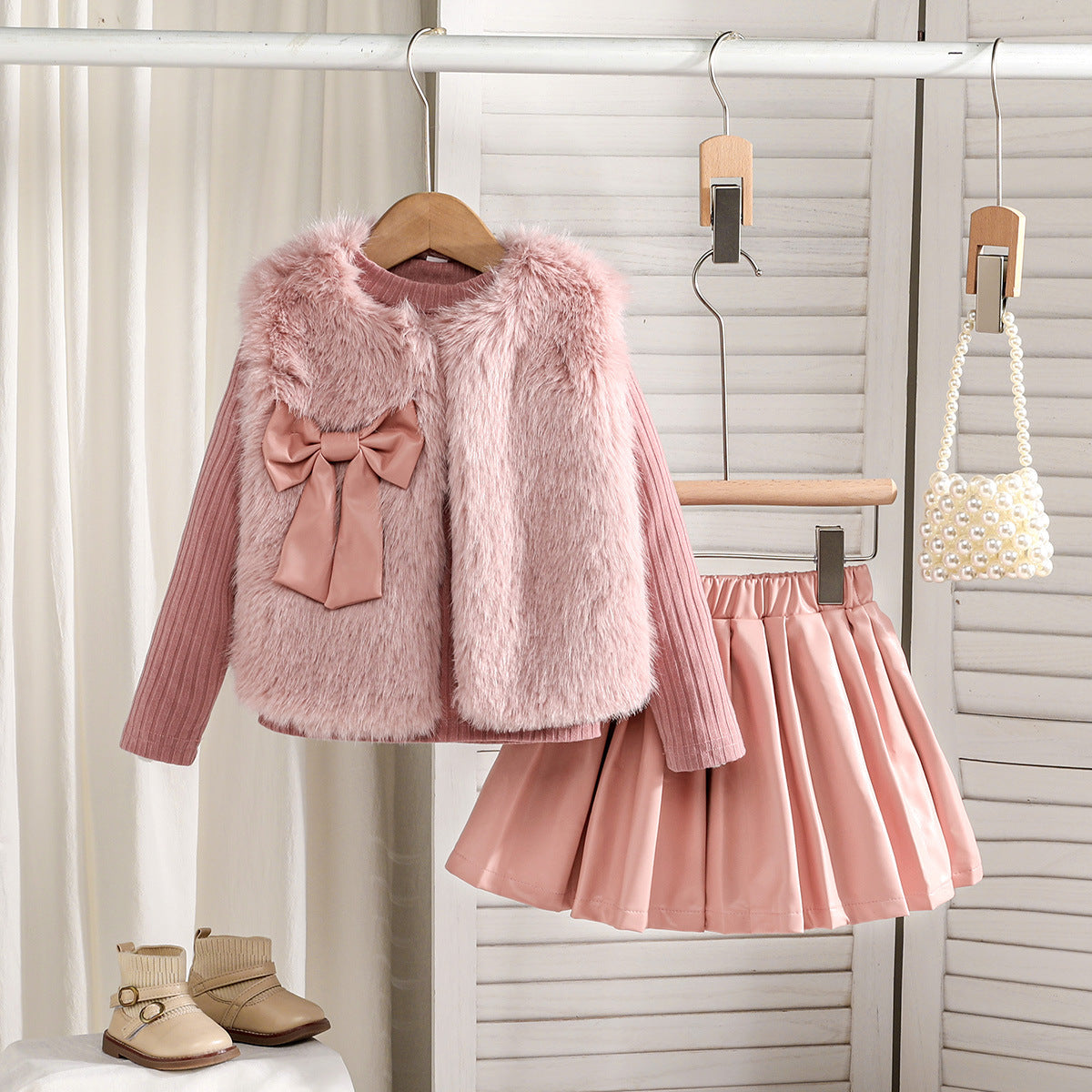 Luxe Charm 3-Piece Girls Set