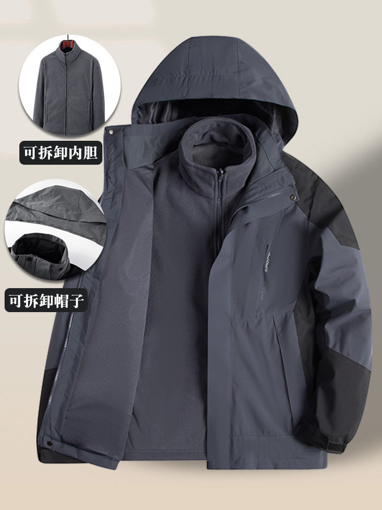 Men's winter 2-in-1 jacket.