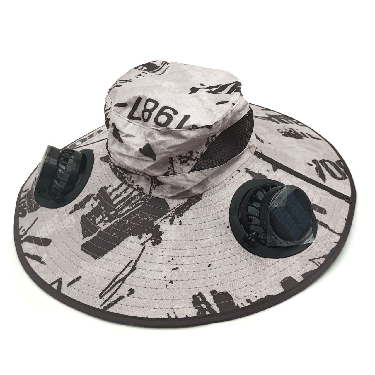 Solar Breeze Pro Solar USB Double Fan Cooling Hat