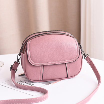 Korean-Style Simple Round Women’s Bag