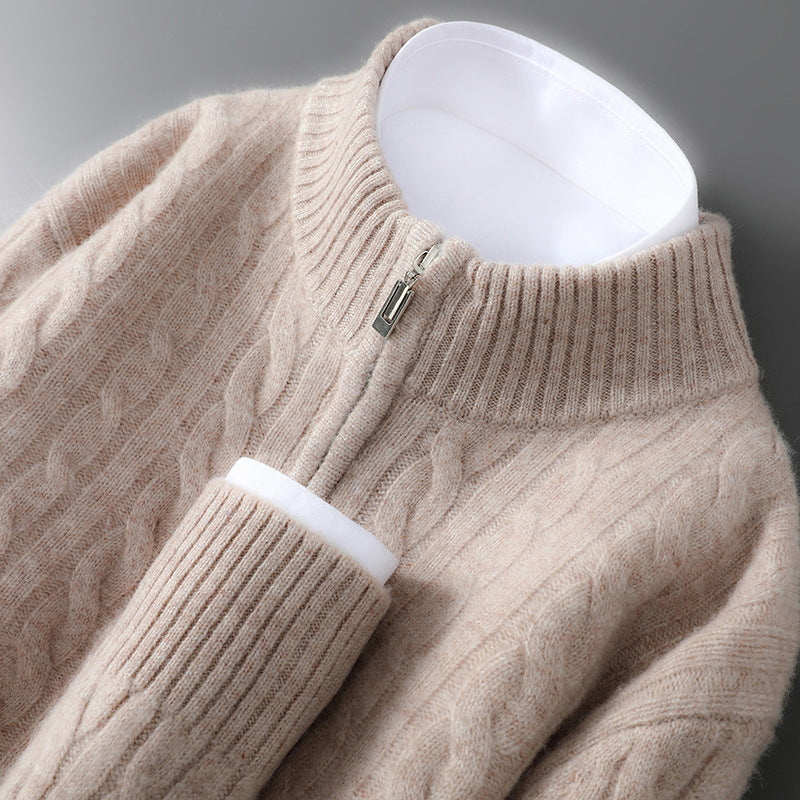 Nordic Elite Pure Wool  Cashmere Sweater