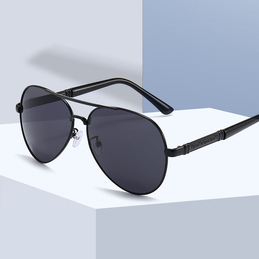 Retro Metal Aviator Sunglasses for Men