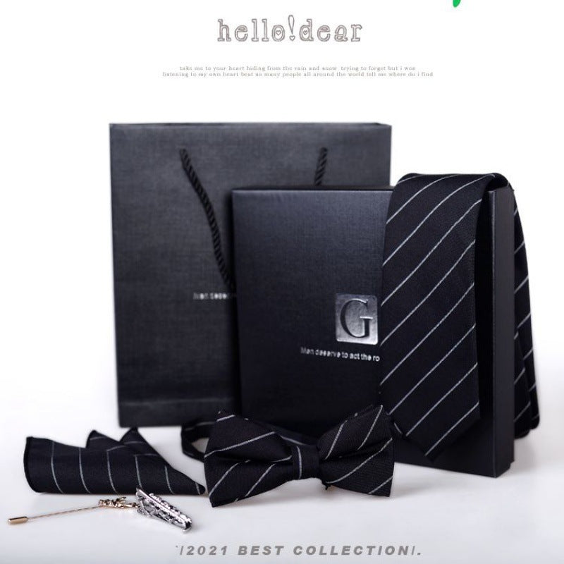 Prestige Tie & Bow Set Gift Box