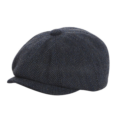 Autumn/winter berets for children and adults, including baby newsboy caps and unisex forward hats.