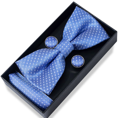 Striped Bow Tie Gift Set