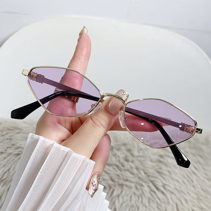 Retro Metal Frame Street Sunglasses