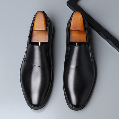 Men's New Autumn Formal British Pointed Toe Leather Shoes