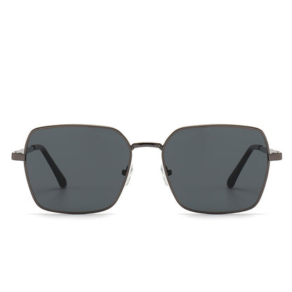 Simple metal frame sunglasses