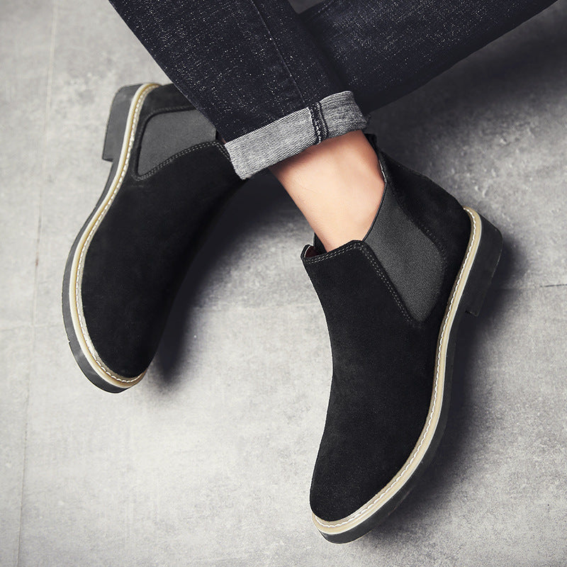 Urban Forge Max Leather Chelsea Martin Boots