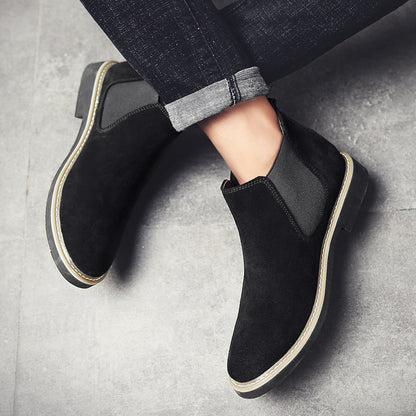 Urban Forge Max Leather Chelsea Martin Boots