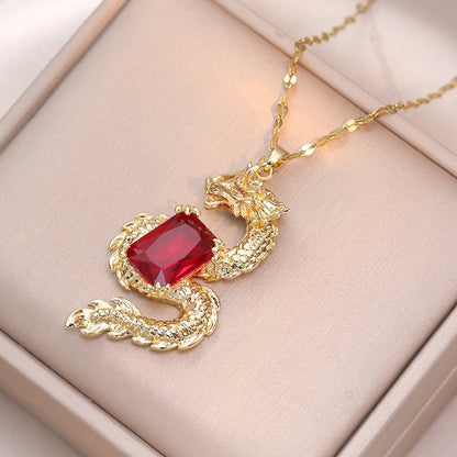 Amoré Zircon Flower Women's Necklace