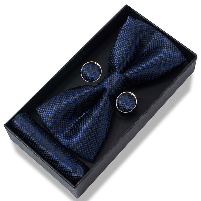 Striped Bow Tie Gift Set