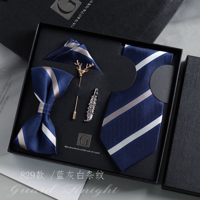Prestige Tie & Bow Set Gift Box