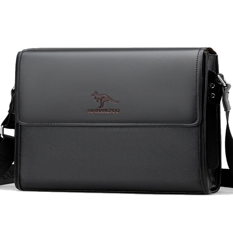 Genuine Leather Texture Shoulder Bag