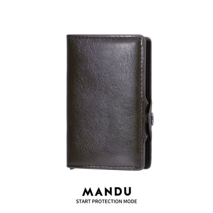 Ultra-Light Multi-Card Aluminum Case with PU Finish