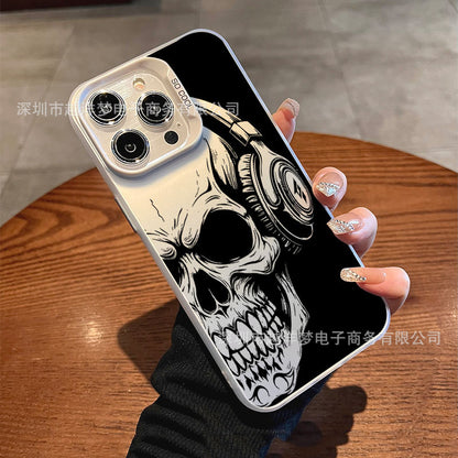 Skull iPhone 17 Pro Case 16E 15 14 13 Laser 12 Apple 11XsMax