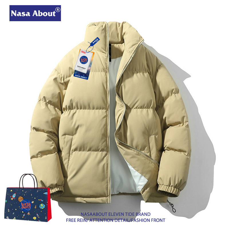 AstroTherm NASA Winter Thickened Collar Puffer Jacket