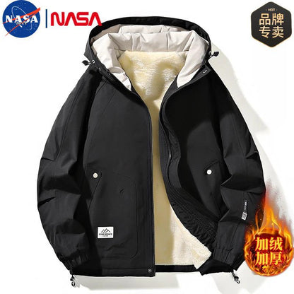 NASA Arctic Fusion Thermal Command Hooded Jacket