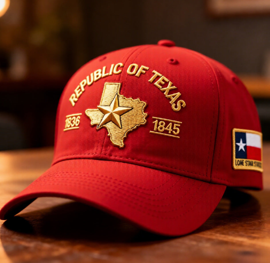 Baseball Cap with 3D Hot-Stamped Logo