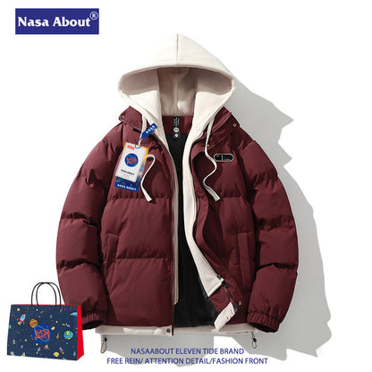 AstroTherm NASA Winter Thickened Collar Puffer Jacket