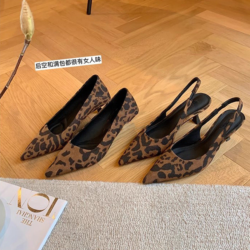 Ocelot Grace French Stiletto Sandal