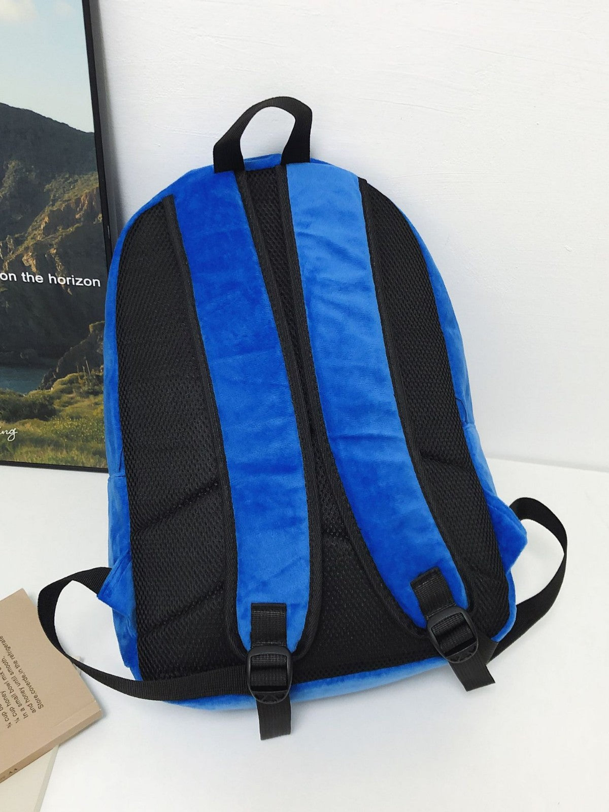 Stitch cute backpack, big children's school bag, cartoon backpack, middle and high school students, school bag, plush backpack