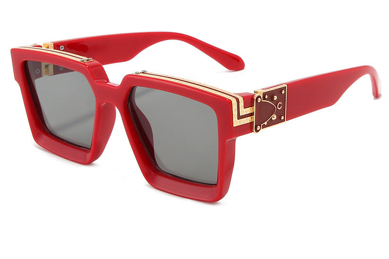 Cross-border new European and American square sunglasses