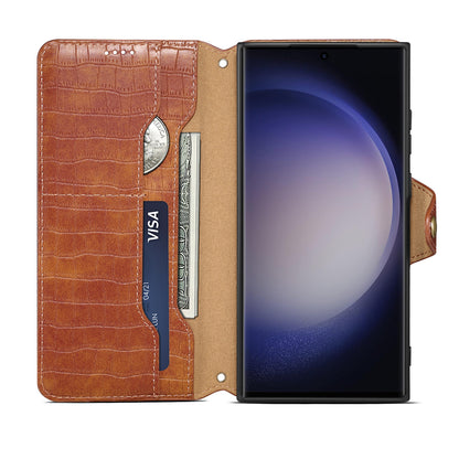 Denior Croc Lux Wallet Case