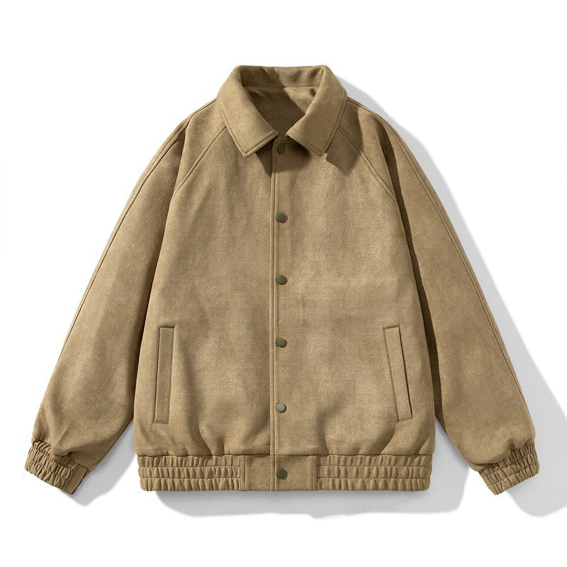 NASA Suede Vintage Bomber Baseball Jacket