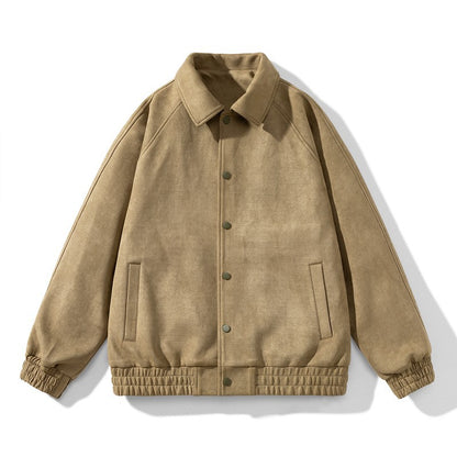 NASA Suede Vintage Bomber Baseball Jacket