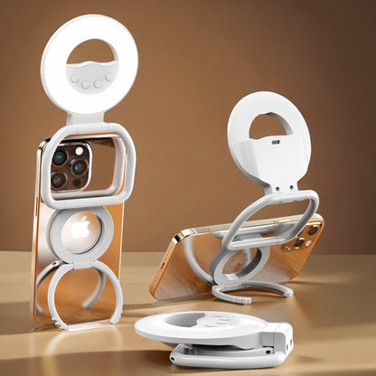 Glow Snap™ Magnetic Foldable Phone Case with Fill Light