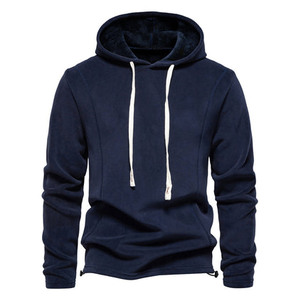 Men's  half-zip fleece sweatshirt