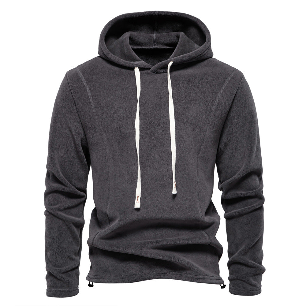 Men's  half-zip fleece sweatshirt