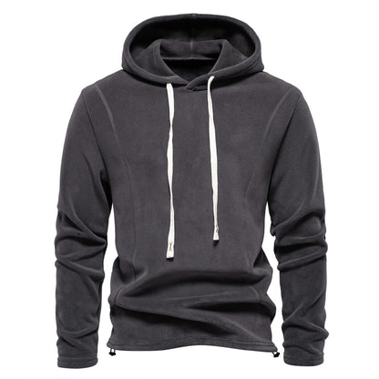 Men's  half-zip fleece sweatshirt