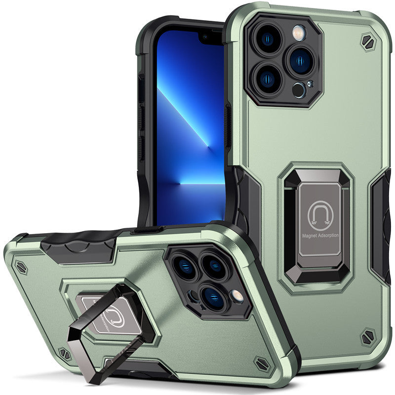 Military Flag Ring Case for iPhone