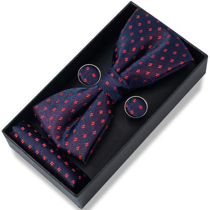 Striped Bow Tie Gift Set