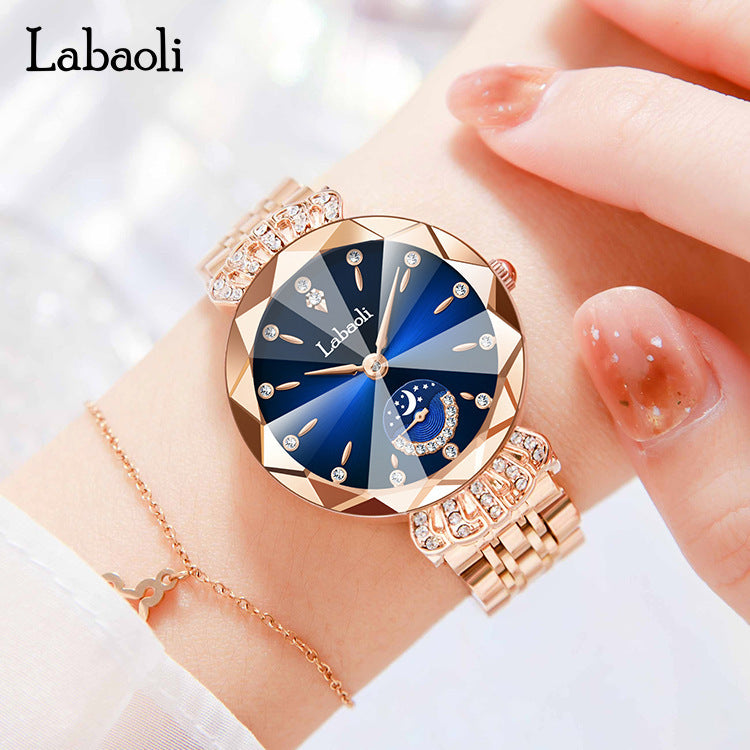 LA BAOLI ELEGANCE STEEL DIAL Women's Watch