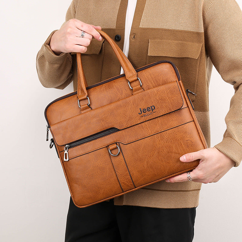 ExecPro Leather Business Bag