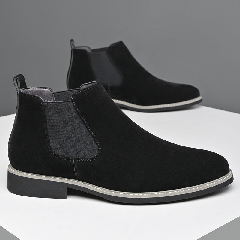 Urban Forge Max Leather Chelsea Martin Boots