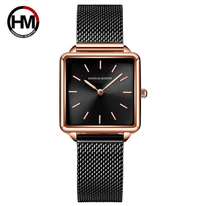 Korean Minimalist Women’s Square Watch