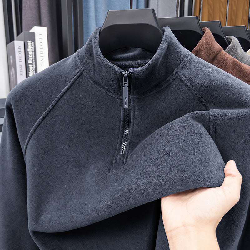 Velvora Flex Zip Thermal Sweatshirt