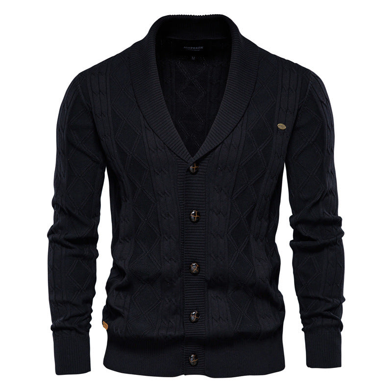 Heritage Flex V-Neck Knit Cardigan Jacket