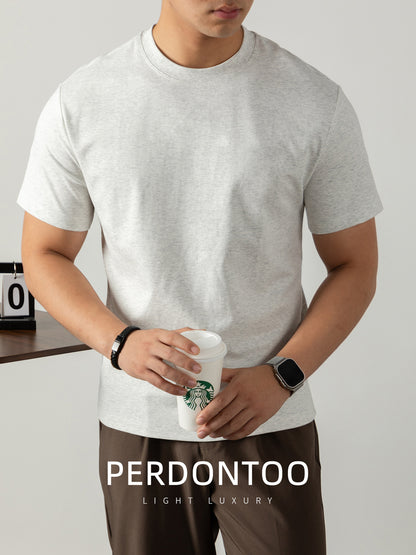 Premium 80S Mercerized Cotton Short-Sleeve T-Shirt