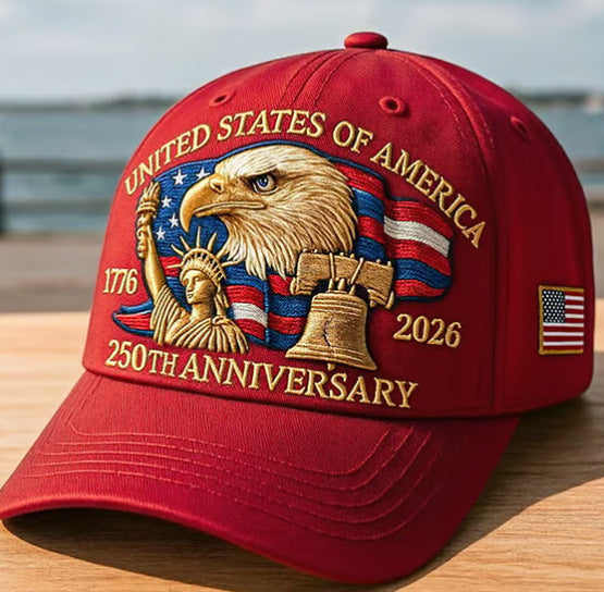 Baseball Cap with 3D Hot-Stamped Logo