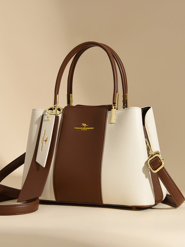 Womens Large-Capacity Fashion Shoulder & Crossbody Handbag